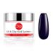 Dark Purple Dipping Powder 1 Ounce (Added Vitamins) I.B.N Nail Dip Acrylic Powder DIY Manicure Salon Home Use, Light Weight and Firm, No Need UV LED Lamp Cured (DIP 033)