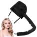 ZKGS Attachment for hair dryers bonnet hair dryer attachment helmet drying cap Salon Hair Dryer Hood bonnet hoods for women and girls wet thick hair black