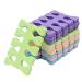 TOSSPER 20x Soft Sponge Finger Toe Separators For Salon Nail Art Pedicure Manicure Tool