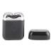 Beard Cutter Powerful Motor Mini Beard Clipper Type C Charging Pocket Size Comfortable Grip for Grooming for Adult (Black)
