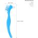 Set of 3 Dual-Head Prosthesis Brushes | Precision Denture Cleaning Brush for Dentures Retainers Aligners & Teeth - Buy Online on GoSupps.com
