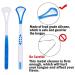 Garden Of Arts Tongue Cleaner Scrapers - Oral Care Tounge Scrapers for Adults & Kids (2 Pack) - Buy Online on GoSupps.com