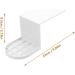 Zerodeko 2pcs Laundry Cup Holder - Plastic Organizer for Drip & Soap Storage | International Shipping Available - Buy Online on GoSupps.com