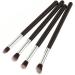 Baluue 8 Pcs Eye Make-up Brush Kit Eyeshadow Brushes Makeup Caboodle Theive Cosmetics Makeup Tool Black - Buy Online on GoSupps.com
