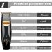 Professional Hair Clippers for Men - Zero Clearance Blade Beard Trimmer - Rechargeable Electric Grooming Kit - Buy Online on GoSupps.com
