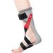 Foot Drop Orthosis Adjustable Foot Support Foot Stabilizer Foot Drop Posture Orthosis Sleep Ankle Foot Orthosis (Color : Left Size : X-Large) X-Large Left