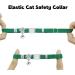 Personalized Dark Green Cat Collar with Name & Phone Number - Engraved with Bell | International Shipping - Buy Online on GoSupps.com