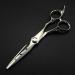 Professional 9Cr Steel 6 Upscale Matte Hair Scissors Haircut Thinning Barber Hair Cutting Hairdressing Scissors set with bag-cutting(Color:Cutting)