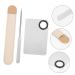 Buy K-Beauty Makeup Palette Set - Stainless Steel Mixing Tray & Spatula | 17.5x10CM | International Shipping Available - Buy Online on GoSupps.com