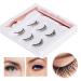 5D False Eyelashes Complete Makeup Set | 3 Pairs Magnetic Lashes Eyeliner & Tweezers - Shop Internationally - Buy Online on GoSupps.com