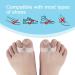 Soft Gel Toe Separators & Spacers 3 Pairs - Bunion Corrector & Pain Relief for Hallux Valgus, Hammer Toes, Calluses - Small Size - Buy Online on GoSupps.com