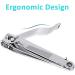 Durable Stainless Steel Nail Clippers for Thick Fingernails & Toenails Perfect for Men & Women | International Shipping Available - Buy Online on GoSupps.com