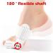 Hallux Valgus Correction Set - Adjustable Rail for Big Toe Relief | Unisex Day & Night Use | Left & Right Foot - Buy Online on GoSupps.com