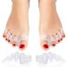 Toe Spreader Splint 2 Pairs Hallux Valgus Toe Separator BPA Free