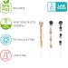 Minkii Silicone Pacifier Clips in Neutral Tones for Boys and Girls - Baby Girl and Boy Pacifier Clip Set - Buy Online on GoSupps.com