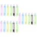 FRCOLOR 18 Pcs Foldable Portable Toothbrush Bristles Toothbrush Foldable Toothbrush Traveling Pocket Toothbrush Folding Toothbrush Folding Travel Toothbrush Camping Toothbrush