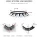 Reusable Self-Adhesive Eyelashes Natural Looking False Eyelashes Long Curly Eyelashes No Glue/Eyeliner/Magnet Waterproof and Easy to Apply (4 Pairs) - Buy Online on GoSupps.com