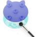  2-Pack Makeup Brush Cleaning Mat Cute Cat Ear Animal Design Silicone Portable Brush Cleaner Pad Washing Tools with Suction Cups US Patent Registered (Purple+Green) - Buy Online on GoSupps.com