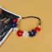 Patriotic Flower Crown Headband for Independence Day - Blue Red White Floral Hair Band - Buy Online on GoSupps.com