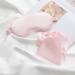3 Pcs Satin Sleep Masks Set | Pink Eye Masks & Hair Scrunchies | Perfect Bridesmaid Gifts - Buy Online on GoSupps.com