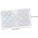 Buy Homsfou Clear Contact Lens Container - Stylish Lens Holder & Glass Storage Box for Travel | Durable & Portable Design - Buy Online on GoSupps.com