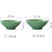Horn Green Celadon Large Household Japanese Style Ceramic Soup Beef Ramen Rice Salad Gift Kitchenware 21.1*8.3cm Green - Buy Online on GoSupps.com