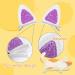 16 Pcs Cat Ears Hair Clips for Girls - Animal Hair Pins for Toddlers - Glitter Cat Themed Accessories - Kids Halloween Costume Party Supplies - Buy Online on GoSupps.com