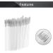 Utoolmart Makeup Disposable Lip Plastic Cement Brush Wands Applicator Lip Gloss Tools Lipstick Applicator Wands 200pcs - Buy Online on GoSupps.com