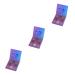 Healvian 3pcs 9 Women Eye Shadow Eyeshadow Makeup Palette Metallic Eye Shadow Palettes Purple