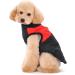 Waterproof Padded Dog Coat Jacket - Red L | Ectkuee Pet Clothes Vest - Buy Online on GoSupps.com