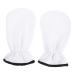 Healeved 1 Pair Maintenance Essential Oil Gloves Essential Oil Gloves Body Scrub Bath Shower Wax Hand Mitts Scrubber Mask Hand Mask Mittens Heating Gloves Polyester Bath Bag White Skin Care 29.00X16.00X1.00CM