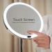 eLimko Large 8.5 Lighted Makeup Mirror with 5X Magnifying Mirror - LED Cosmetic Vanity Mirror with Smart Touch Sensor, Adjustable Brightness, Rechargeable USB - Cordless - Buy Online on GoSupps.com
