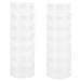 2pcs 7 Day Pill Organizer Case Tower Weekly Stackable Pill Storage