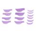 Reusable Lash Pads - 7 Pairs in Various Sizes for Beauty Salons - Purple | International Shipping - Buy Online on GoSupps.com