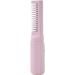 Rechargeable Mini Hair Straightener & Comb Brush | 2 in 1 Portable Design for All Hair Types - Purple - Buy Online on GoSupps.com