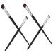 Healeved 4 Pcs Eyeliner Brush Cosmetic Brush Eyeshadow Brush Eye Makeup Eye Liner Brush Brow for Eyebrows Nose Makeup Brush Under Eye Concealer Brush Contour Brush Eye Shadow Brush