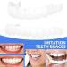 Buy Hojalis Cosmetic Veneers - 4 Pairs of Plug-In Teeth for Men & Women | Quality Dentures & Provisional Prostheses - Buy Online on GoSupps.com