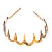 Zig-Zag Long Tooth Headband for Women Girls Plastic Resin Non-Slip Comb Hair Hoop Hairband Hair Accessories