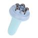 5 Magnet Bead Massage Roller Handheld 360 Degree Rotating Slimming Rotating Roller Ball Roller Ball Massager Tool (Blue)