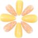 French False Nails Pink Heart Press on Nails Ballerina Acrylic Stick on Nails Almond Fake Nails 24pcs for Women and Girls (Color : Pink Size : H) - Buy Online on GoSupps.com