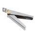 False Nail Clipper Comfortable Handle Easy Operation Good Workmanship Fake Nail Trimmer Lightweight U Shape for Home and Salon Use (Silver)