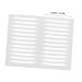 Beavorty Clear Tape 30 Sheets Invisible Creative Transparent Double-Side Tapes Sides Patches Practical Korean Makeup 2.7x0.4x0.1cm White - Buy Online on GoSupps.com