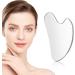 Uraqt Gua Sha Stainless Steel Tool - Facial Massage & Scraping for Face Eyes Neck & Body - Buy Online on GoSupps.com