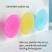 Buy Silicone Face Scrubber Brush Set - 3 Pieces | Gentle Exfoliation & Cleansing for All Skin Types - Buy Online on GoSupps.com