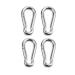 Homper carabiner hook 304 stainless steel sun sail accessories stainless steel carabiner sun protection fastening sail sun sail hammock punching sac camping hiking m6 carabiner-4