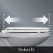 MAYFAIR 1843SLOW 000 Lannon Elongated Toilet Seat with Slow Close and Never Loosen Feature - Durable White Enameled Wood - 1 Pack - Buy Online on GoSupps.com