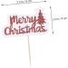 ABOOFAN 32 Pcs Christmas Cupcake Picks - Holiday Cake Toppers for Christmas Party Decoration - Buy Online on GoSupps.com