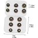 Buy Hemoton 24 Pcs Silicone Earplugs - Noise Dampening Ear Plugs for Music & Headphones with Storage Box - Buy Online on GoSupps.com