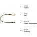 Buy Premium Rope Leash with Hand Loop - Basic 10mm 27 Colors 7 Lengths (1.00m Gold) | International Shipping - Buy Online on GoSupps.com