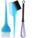 SOLUSTRE 5 pi ces Set de Outils de Coloration Cheveux Professionnel Bleu avec Bol Gradu Antid rapant Pinceau Poils Mixtes et Accessoires Durables pour Salon et Usage Domestique - Buy Online on GoSupps.com